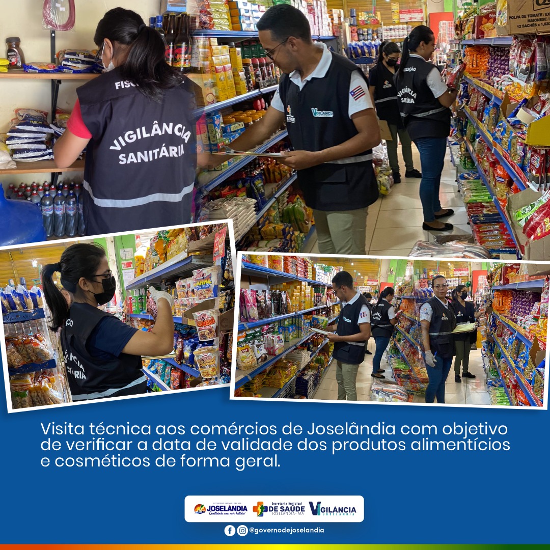 Visita técnica aos comércios de Joselândia